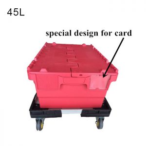 plastic storage containers with wheels