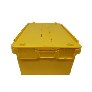 Plastic Totes With Hinged Lids