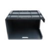 stackable storage bins open front