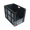 stackable storage bins open front